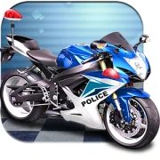 3D Police Motorcycle Race 2016